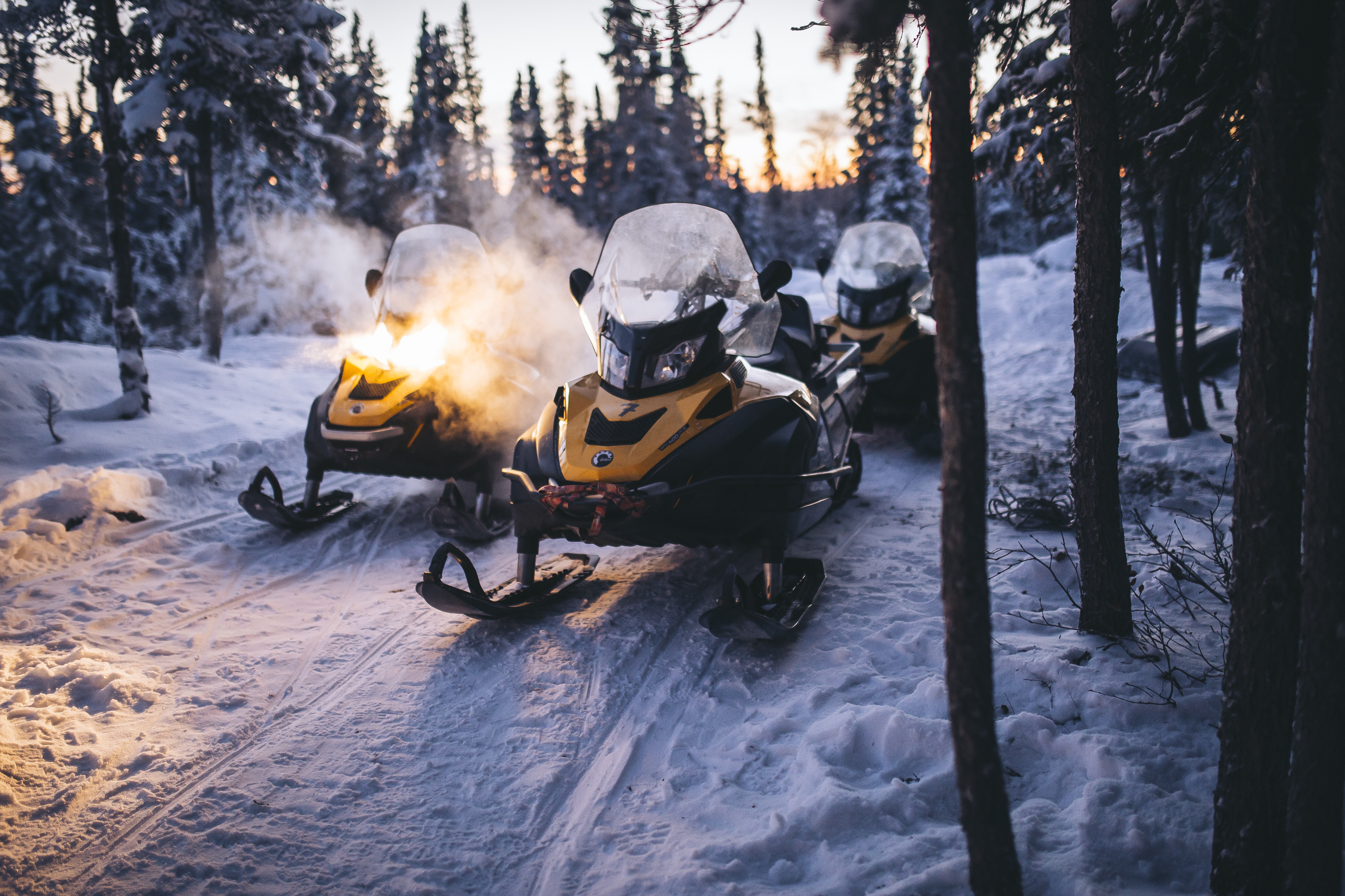 Blachford - Snowmobile Tours Package